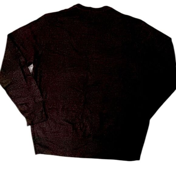 Dockers extra soft Black and Blue Argyle Sweater new with tags size large - Picture 2 of 6